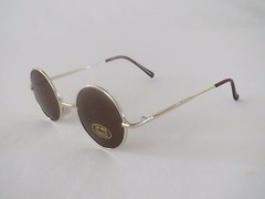 John Lennon Style Sunglasses Vintage Round Circle Retro Classic For Small Faces.