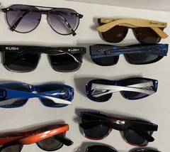 24 Sunglasses Frames Lot Assorted Brands Mix Mens Womens Kids “READ”
