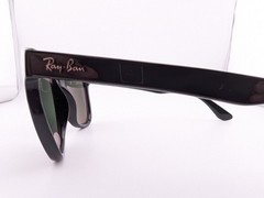 Ray-Ban Sunglasses, Polarized Lenses, RB 4184 601/9A 3P Black, 54-17-145, Brazil