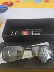 Ray-Ban RB3726M SCUDERIA FERRARI COLLECTION POLARIZED+ LENSESBLACK Matte Frame