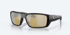Costa Del Mar Fantail Pro Matte Black/Sunrise Mirror 580G Polarized Sunglasses