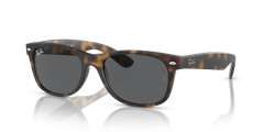 Ray-Ban New Wayfarer Matte Havana/Dark Grey 58 mm Sunglasses RB2132 865/B1 58-18