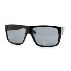 Classic Black Square Rectangle Frame Sunglasses Mens Casual Fashion