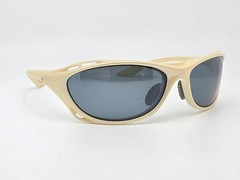 Columbia PFG Pacifica C04 Metallic White Frame Polarized Grey Lens Sunglasses