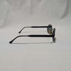 Emporio Armani Italian Round All Black Sunglasses