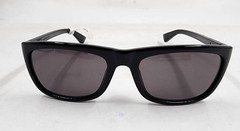 Bottega Veneta BV1328SM Acetate Rectangle Sunglasses Men’s S Shiny Solid Black
