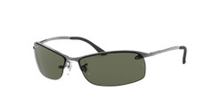 Ray-Ban RB3183 Gunmetal/G-15 Green Polarized 63mm Sunglasses RB3183 004/9A 63-15