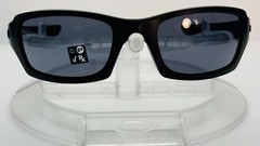 New Oakley Fives Squared Sunglasses / Matte Black / USA Flag / 009238-33