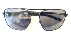 Nike Club Premier DQ0798 010 Black Metal Dark Gray Sunglasses 58-15-140 W/Case