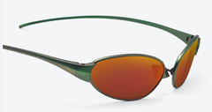 Gentle Monster Fuse MGR1 Cat-Eye Glasses in Green Metal_Authentic_NIB_Expedited