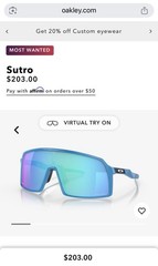 Oakley Sutro OO9406 Shield Sunglasses Blue Frame Mirrored Blue Lenses