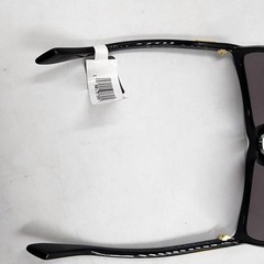 Bottega Veneta BV1328SM Acetate Rectangle Sunglasses Men’s S Shiny Solid Black