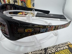 OAKLEY HIJINX ART CHANTRY MATTE BLACK W/ WARM GREY SUNGLASSES ARTIST 12-771 RARE