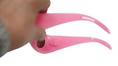 SKYLRK Upside Down Bio-Nylon Sunglasses in Gum