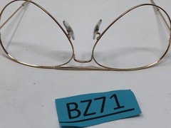 Ray Ban Sunglasses RB3025 001 Gold Large Metal Aviator 58-14-135 58mm ITALY BZ71