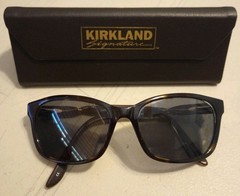 Kirkland Signature KS #773 Coeur D’Alene Sunglasses FRAME ONLY Tort 54-17-140