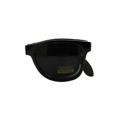 Folding Foldable Sunglasses 80’s Classic Square Horn Rim Shades UV 400