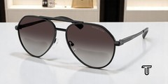 MICHAEL KORS MK1168 10058G Brentwood Black Grey Gradient 58 mm Men’s Sunglasses