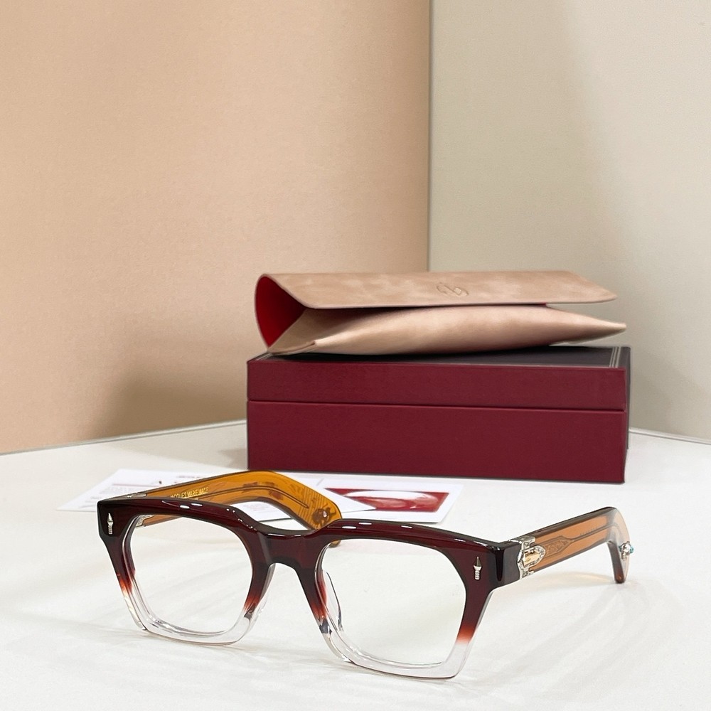 Jacques Marie Mage STERETT Unisex Eyeglasses Crystal/Clear 52-22 145mm With Case