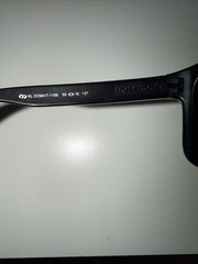 Mens Sport Sunglasses Black Matte Frame Emblem Logo – FRAME ONLY