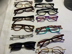 Lot of 71 Mixed Sunglasses & Frames Men’s Women’s Kids Assorted Styles Sizes Col