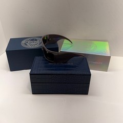 Gianfranco Ferre Sunglasses Vintage Frames Company Shield Grey GF90804