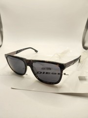 Brand New Diesel Sunglasses DL0187 HAVANA Translucent Flake 56N 57-17-145 3