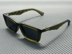 BURBERRY BE4475U 421287 Matte Green Dark Grey Men’s 53 mm Sunglasses