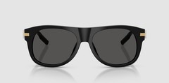DOLCE & GABBANA DG4546 501 87 Black Dark Grey 56 mm Men’s Sunglasses