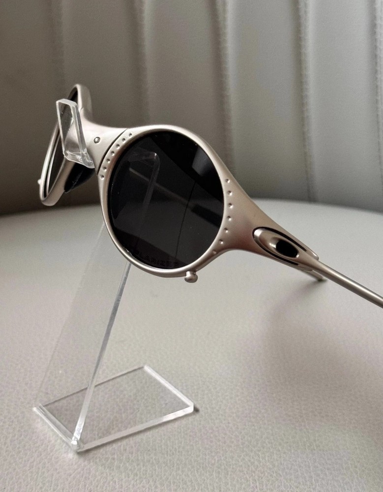 Oakley X-Metal Mars Silver Frame Black Lens Sunglasses Unisex Rarekl