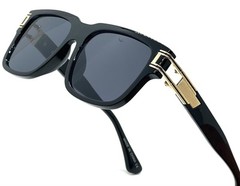 Fashion Men Sunglasses Designer New Style Classic Model Gold Metal Bar Retro NEW