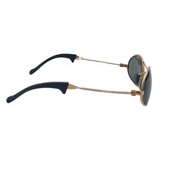 Vintage Ray-Ban Orbs W2178 B&L USA Gold Oval G15 Sunglasses Case Paperwork Mint