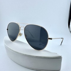 SOJOS Sunglasses Mens Gold Aviator Gray Tinted UV400 Adjustable Lightweight