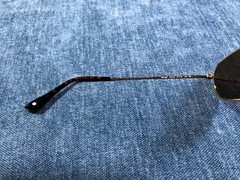Ray-Ban RB3947 Polished Arista Gold/Brown 57 mm Sunglasses 145mm 001/33 57-18MM