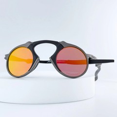Oakley Madman OO6019 X-Metal Dark Carbon Ruby Polarized SunglassesIN BOX