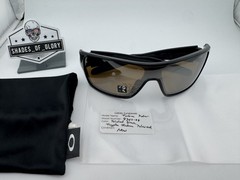 OAKLEY TURBINE ROTOR BLACK W/ TUNGSTEN IRIDIUM POLARIZED SUNGLASSES OO9307-06