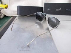 Unused Persol Inner Rim Titanium Men’s Sunglasses PO5005-ST-8006B1-50 Japan
