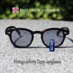 Vintage Johnny Depp sunglasses mens tortoise glasses purple blue green grey lens