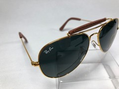 RAY-BAN RB3422 Aviator Sunglasses Gold Frame 58mm Gray Lens