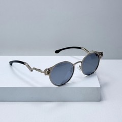 Oakley Deadbolt OO6046 Satin Chrome Gray Lens Titanium Sunglasses