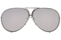 Porsche Design P8478W Men’s Aviator Sunglasses 63mm – 10MM -135MM