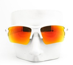 Oakley Flak 2.0 XL Sunglasses OO9188-9359 Polished White Prizm Ruby w/case
