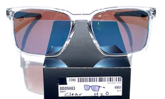 NEW Oakley EXCHANGE SUN Clear POLARIZED PRIZM H2O Blue Lens Sunglass 9483-03