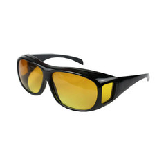 Yellow Lens Night Vision Glasses Anti Glare Driving TV Fishing Sunglasses