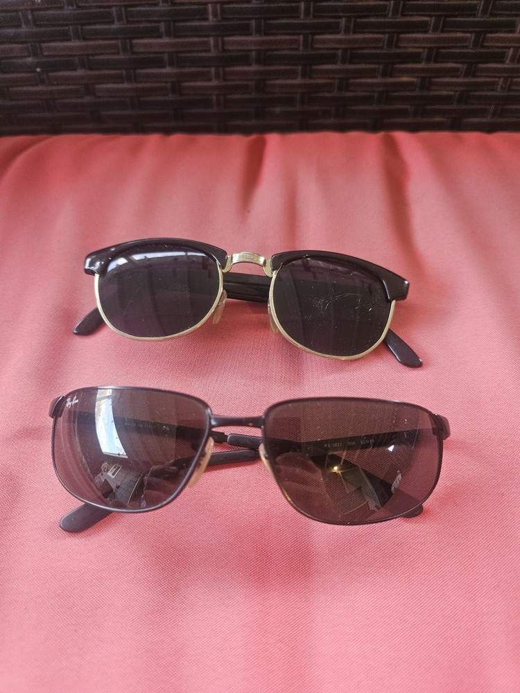 Vintage Ray-Ban & Other Sunglasses Pre Owned RB 3221 006 62■16 Made In Italy. #2