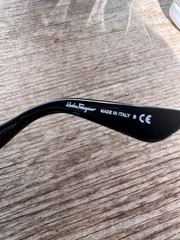 Salvatore Ferragamo Sunglasses 2158 101/87 Made in Italy 63-16-121 Floral Temple