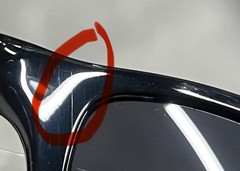 OAKLEY FIVES SQUARED 9238-0454 Grey Lenses, Polished Black Frame – READ DESCRIPT