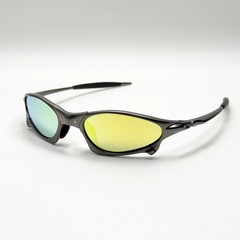 Oakley Penny X-Metal Sunglasses Gunmetal Frame Yellow Iridium Lens