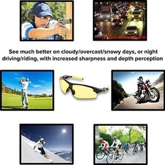 HD High Definition Night Driving Glasses- Anti Glare Polarized Night Vision