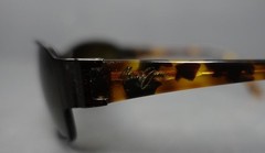 Maui Jim 244-20 Brown/Tortoise Arms/Brown Lenses Wrap Around Sunglasses Italy